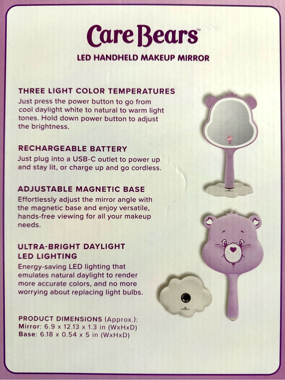Care Bears LED Mirror - Picture 12 of 12